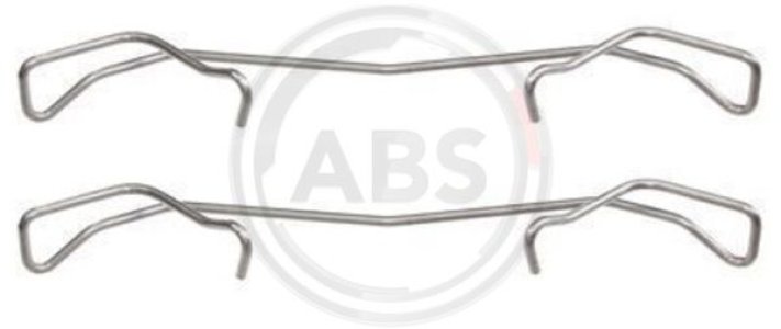Zestaw montażowy klocków hamulcowych A.B.S. 1678Q 608167800