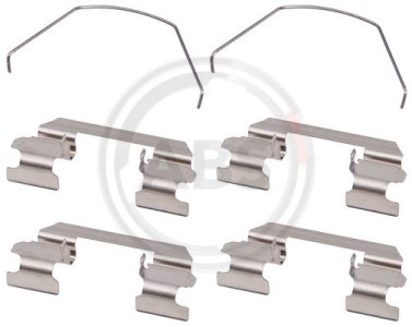 Zestaw montażowy klocków hamulcowych A.B.S. 1789Q 