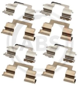 Zestaw montażowy klocków hamulcowych A.B.S. 1822Q 