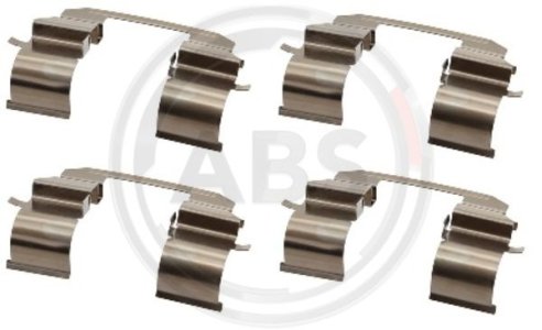 Zestaw montażowy klocków hamulcowych A.B.S. 1833Q 