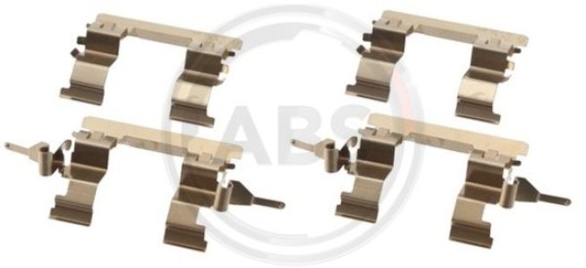 Zestaw montażowy klocków hamulcowych A.B.S. 1842Q 