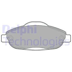 KLOCKI HAMULC. PEUGEOT 308  07- PRZÓD