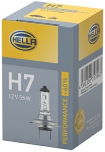 ŻARÓWKA H7 55W 12V +60 HELLA 8GH223498231 H7