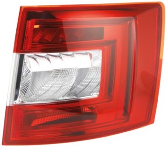 LAMPA TYLNA SKODA