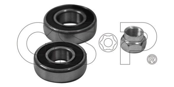 ŁOŻYSKO, ZESTAW NAPRAWCZY PIASTY GSP GK3717 0926225061 SUZUKI