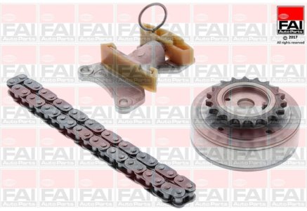 Zestaw łańcucha rozrządu FAI AutoParts TCK124VVT 06D109229B VAG