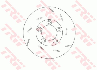 TARCZA HAMULC. PORSCHE PANAMERA 09- PT