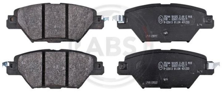 KLOCKI HAMULC. MAZDA CX-9  16-19 TYŁ