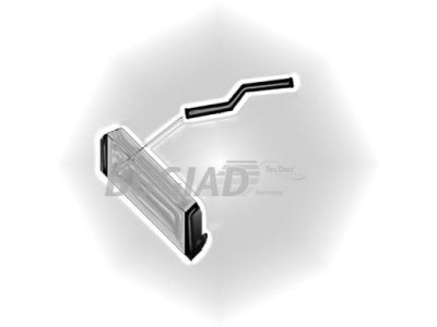 PRZEWÓD INTERCOOLERA MERCEDES W211 02-09