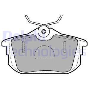 KLOCKI HAMULC. VOLVO S40.V40  95-03 TYŁ