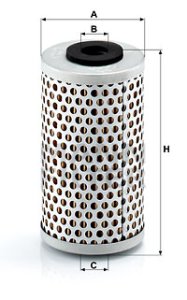 FILTR OLEJU MERCEDES-BENZ UNIMOG SERIE 