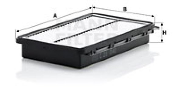 FILTR POWIETRZA MANN-FILTER C28040 AP1973 HYUNDAI TUCSON II KIA SPORTAGE IV