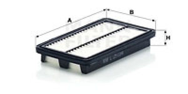 FILTR POWIETRZA MANN-FILTER C25034 SUZUKI CELERIO