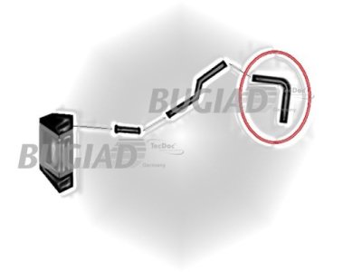 PRZEWÓD INTERCOOLERA AUDI SEAT SKODA VW