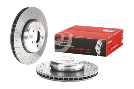 Tarcza hamulcowa BREMBO 09 C394 13 34106797603 BMW 3 F30  11- PRZÓD