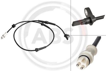 CZUJNIK ABS FIAT ALBEA  01- TYŁ