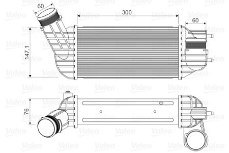 INTERCOOLER VALEO 818345 0384P3