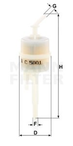 FILTR POWIETRZA MERCEDES-BENZ ACTROS II 