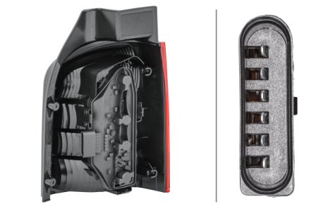 LAMPA TYLNA ZESPOLONA HELLA 2SK008579091 7H0945095J