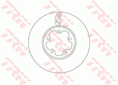 TARCZA HAMULC. FORD TRANSIT  06- PRZÓD