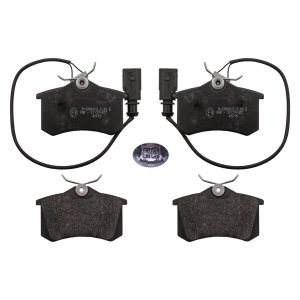 KLOCKI HAMULC. AUDI A4 RS4  00-01 Z CZUJ. TYŁ