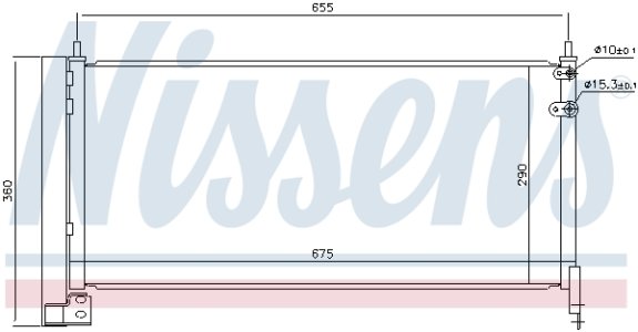 CHŁODNICA KLIMATYZACJI TOYOTA