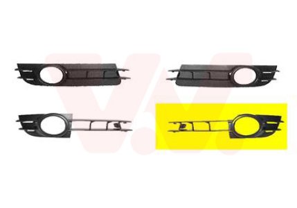 KRATKA WENTYLACYJNA ZDERZAKA VAN WEZEL 0318593 4F080768101C AUDI