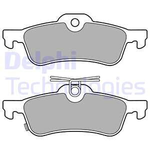 KLOCKI HAMULC. HONDA CIVIC  12- TYŁ