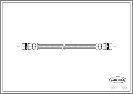 PRZEWÓD HAMULCOWY GIĘTKI PEUGEOT