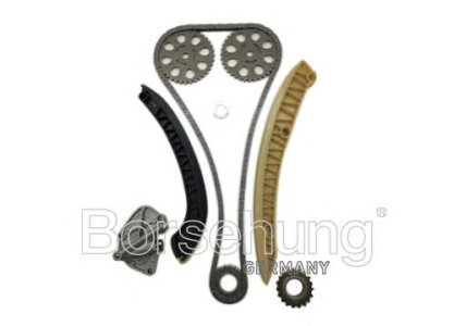 ZESTAW ŁAŃCUCHA ROZRZĄDU BORSEHUNG B16295 03E198229A SKODA VW SEAT