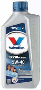 Olej silnikowy 5W-40 SYNPOWER MST C3 1L VALVOLINE 872385 