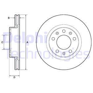 TARCZA HAM.PEUGEOT 308 II 266MM 13-