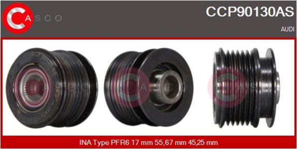 KOLO PASOWE WOLNOBIEZNE ALTERNATORA