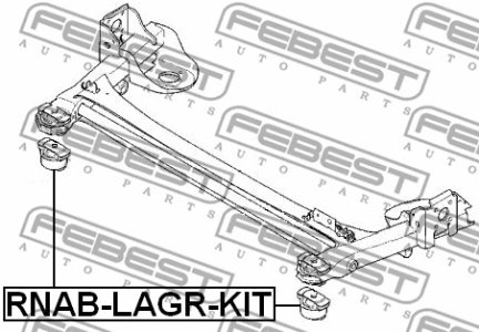 ZESTAW NAPR. BELKI RENAULT T. LAGUNA 01- !!!KOMPLET 2SZT!!!