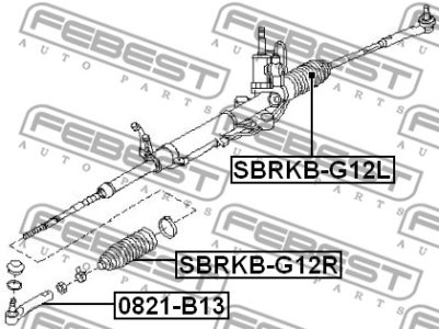 OSŁONA PRZEKŁADNI KIER. SUBARU IMPREZA (GE/GH) G12 2007-2011
