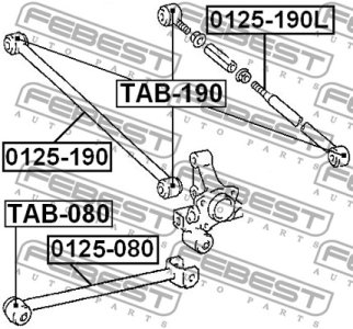 TULEJA WAH. TOYOTA T. COROLLA E10/11/CARINA E