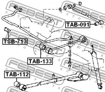 TULEJA WAH. LAND T. ROVER DEFENDER 1987-2006