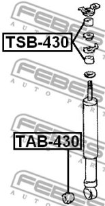 TULEJA AMORTYZATORA TOYTA P.LAND CRUISER 98-