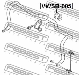 GUMA STAB. VW P. T5 03- 24MM