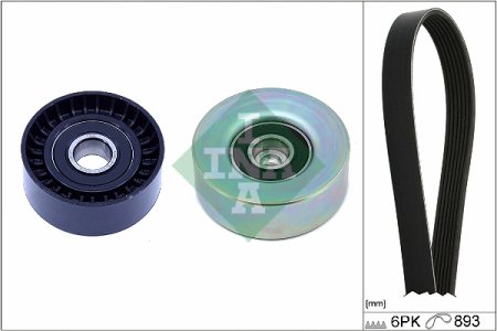 ZESTAW PASKA KLINOWEGO WIELOROWKOWEGO OPEL