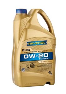 OLEJ RAVENOL EHS 0W-20 CLEANSYNTO 4L