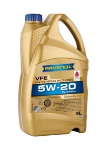 OLEJ RAVENOL VFE 5W-20 CLEANSYNTO 4L
