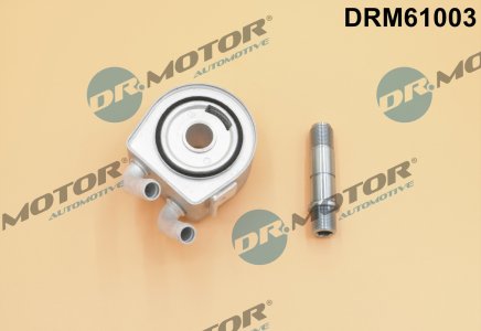 Chłodnica oleju Dr.Motor DRM61003 1S7E6A642CC z uszczelką FORD, MAZDA
