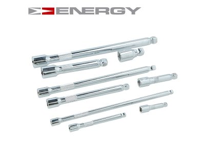 Przedłużki 1/4 ENERGY NE00857 9szt 3/8 1/2