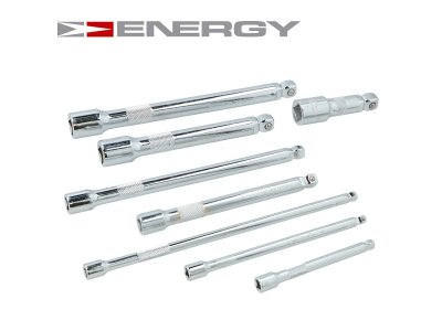 Przedłużki 1/4 ENERGY NE00859 9szt 3/8 1/2
