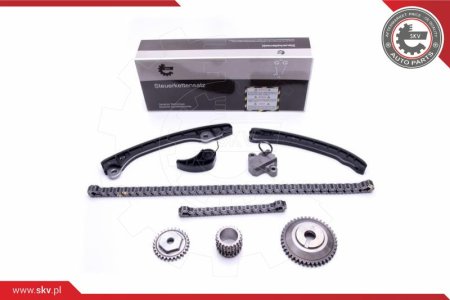 Zestaw łańcucha rozrządu SKV 21SKV248 7701476597 (9 EL.) NISSAN