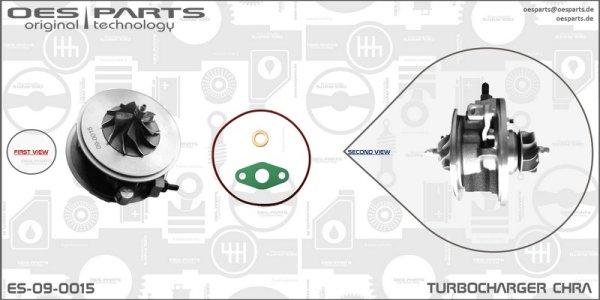 Wkład turbosprężarki CHRA OES PARTS ES-09-0015 54399700029 