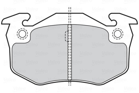 Klocki hamulcowe VALEO 301396 20973.11.0 CITROEN SAXO,XSARA,ZX tył