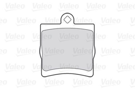 Klocki hamulcowe VALEO 301444 0024207120 MERCEDES W202,W210 tył