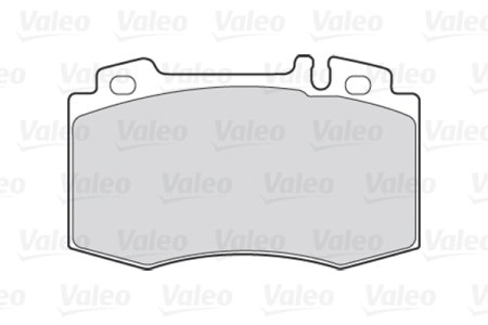 Klocki hamulcowe VALEO 301445 23271.17.7 MERCEDES W220 S-KLASA 98-05